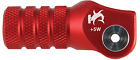 01-0000-04-10 Hammerhead Designs Desings Knurled Shift Lever Tip Red