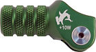 01-0000-06-30 Hammerhead Designs Desings Knurled Shift Lever Tip Green