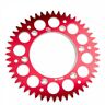 102-228-01223 Primary Drive Rear Aluminum Sprocket Tooth Red