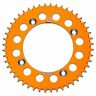 102-228-0157 Primary Drive Rear Aluminum Sprocket Tooth Orange