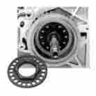 1708 Jims Mega Nut W Lock Plate For All Belt Drive Pulleys