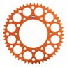224u-520-51gpor Renthal Rear Sprocket Tooth Orange For Motorcycle