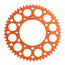224u-520-53gpor Renthal Rear Sprocket Tooth Orange For Motorcycle
