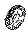 23431-ksr-a00 Honda Transmission Countershaft Second