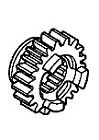 23491-mbn-671 Honda Oem Transmission Countershaft