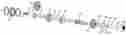 254710 Andrews Mainshaft Stock Ratio Clutch Gear 4