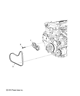3211151 Polaris Belt Serpentine New Oem