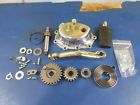 33277-36kit Superior New Polished Speed Transmission Kick Start Assembly Harley Big