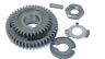 4x7-16111-00-00 Yamaha Tooth Primary Drive Gear Key Washer Nut Star Virago