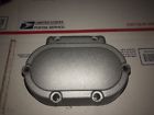 8765365 Drag Specialties Ds Transmission Side Cover Silver Harley Fxst Softail