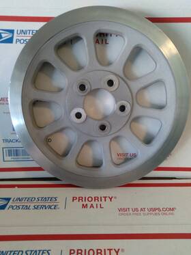 Sp6610gpr-2 883sportster Sportster Rear 66 Tooth X 1 Inch Gray Pulley 2004-2022