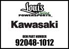 92048-1012 Kawasaki Police Race Drive Shaft Brng New Oem 725984636334