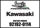 92192-0114 Kawasaki Vulcan Tube Green New Oem 725984781959