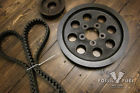128t 96-03 Harley Davidson Oem Sportster 1-1 8 Drive Belt W Rear Pulley Sprocket Set