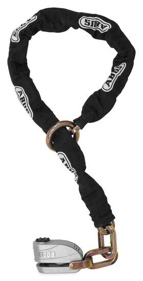 76699 Abus Granit Detecto Xplus 8008 Lock Alarm And 12ks Black Loop Chain
