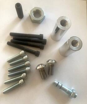 Ev-500hk-bdl Belt Drives Bdl 2 Inch Open Drive Hardware Kit # Ev-500hk Harley Evo Softail 1990-06
