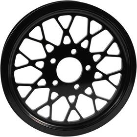 Rpmsb-65t Belt Drives Ltd. Bdl 1.5 Inch Rear Pulley Mesh 65t Black #rpmsb-65t Harley Davidson