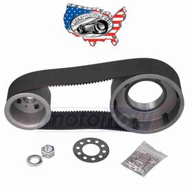 02q9 Belt Drives Mn/02q9 8mm 2 Inch Drive Kit For 1979-1981 Harley Davidson Fxef Fat Fz