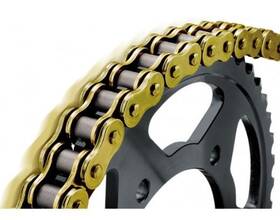 197245 Bikemaster 520 Bmor Series Sealed Chain Gold 120 Link