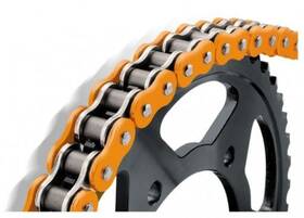 197474 Bikemaster 525 Bmxr Series O-ring Chain Orange 120 Links
