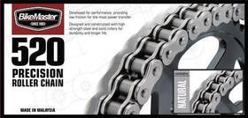 19-7559 Bikemaster 197559 520 Standard Chain 88 Links - Natural X