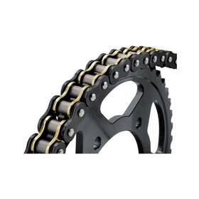 520bmzr-120 Bikemaster 520bmzr-120/bg 520 Bmzr Z-ring Chain - Black/gold 120 Links