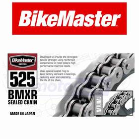 525bmxr-120 Bikemaster 525bmxr-120/yel 525 Bmxr Series X-ring Chain For Drive Chains Yh