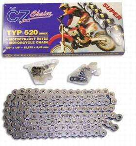 Cz520ormx120 Cz Chains Primary Drive Chain 520 Pitch 120 Link X-ring Ormx -