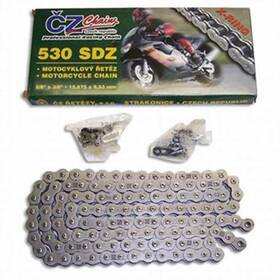 Cz530sdz Cz Chains Primary Drive Chain - 530 Pitch 120 Link Sdz X Ring Silver