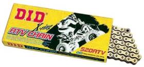520atv298fb D.i.d 520atv2-98 520 Atv Series X-ring Sealed Chain - 98 Links Gold 1223-1388