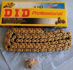 520zvmx-150l D.i.d 520 Zvmx Super Street X-ring Chain - 150 Links Natural