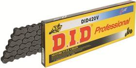 420v-100 D.i.d. Chain Did 420 V Series O-ring 100 Links Natural With Clip Master Link