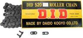 520-92 D.i.d. Chain D.i.d 520 Standard Series Non-sealed 92 Links Natural