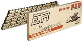 520mxx120rb D.i.d. Chain D.i.d 520 Mx Non-sealed Motocross 120 Links Gold With Clip Master Link