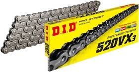 520vx3x82fb D.i.d. Chain Did 520 Vx3 Series X-ring 82 Links Natural