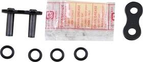 Zj520zvmxb D.i.d. Chain D.i.d 520 Zvm-x Series X-ring Zj Rivet-type Master Link Black