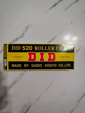 D18-521-106 D.i.d Did 520 X 106 Links Standard Series Non Oring Natural Drive Chain