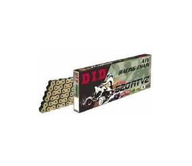 M520atv2104fb D.i.d D18520atv2104 Did 520 Atv2 X-ring Chain - 104 Links Gold