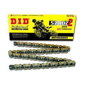 M520dz2x120rb D.i.d D.i.d. 520 Dz2 - Drive Chain 120 Links Gold And Black M520dz2x120rb D.i.d D.i.d. 520 Dz2 - Drive Chain 120 Links Gold And Black