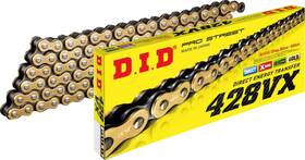 428vxg130fb Did 428 Vx - Drive Chain 130 Links Gold And Black