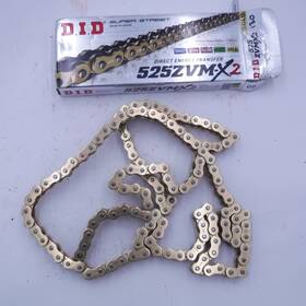 525zvmx2g130 Did D.i.d 525zvm-x2 130 Link Gold Motorcycle Drive Chain 1300cc Max
