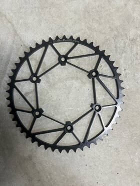 D-b4fd3-ad4ef2 Dirt Tricks Cr-50 Zirconium Rear Sprocket 50 Tooth Diamond Gunmetal Black For Honda