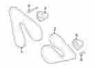 Dk4z8620a Ford Oem Accessory Drive Belt Image 1