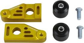 Drax-121-gd Driven Racing Axle Block Sliders Gold #drax-121-gd For Yamaha Fz-09 2017