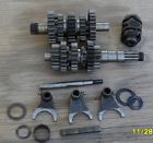 Drum Transmission Cr250r Shift Forks Complete Gearset 1989 Honda 250r Oem Cr
