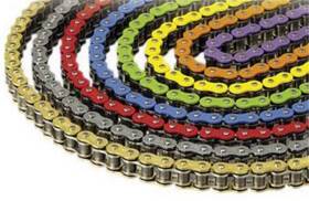 520mrd7-120r Ek Chain 520 Mrd7 Supersport Series - 120 Link Red