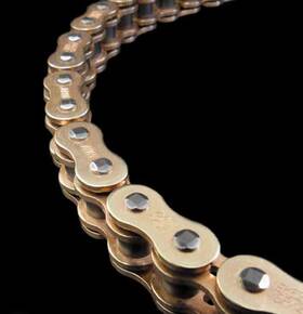 520srx2-98g Ek Chain 520 Srx2 Quadra X-ring 98 Links - Gold