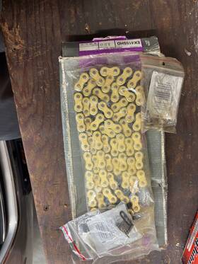 Ej414shd Ek Chain 415 Shd 120 Gold Link And Master
