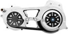 Evo-16bh-2c Belt Drives Inch Motor Plate Kit Harley Flht Flt Chrome