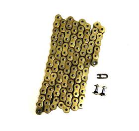 Fs-525-og Factory Spec 116 Gold 525x116 O-ring Drive Chain Motorcycle 525 Pitch Links 8200# Tensile